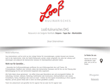 Tablet Screenshot of looss-kulinarisches.de